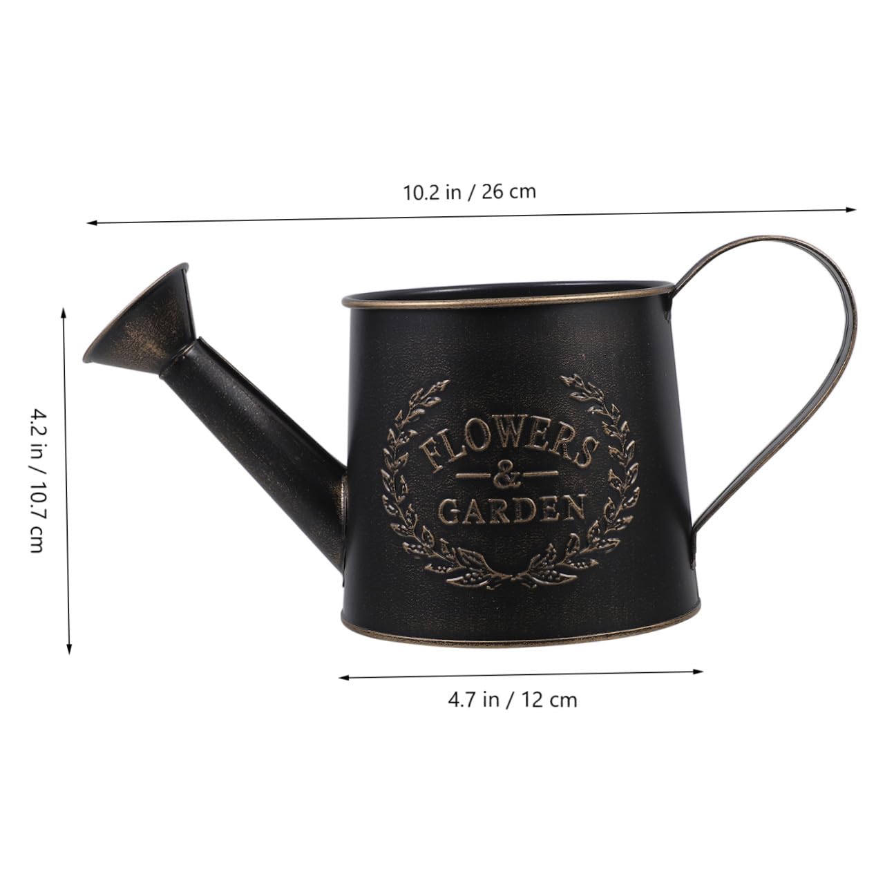 HANABASS 4 Pezzi Annaffiatoio in con Beccuccio Annaffiatoio per Piante da ed Esterno Secchio Decorativo Resistente per Vasi Bonsai e Impugnatura Ergonomica e per