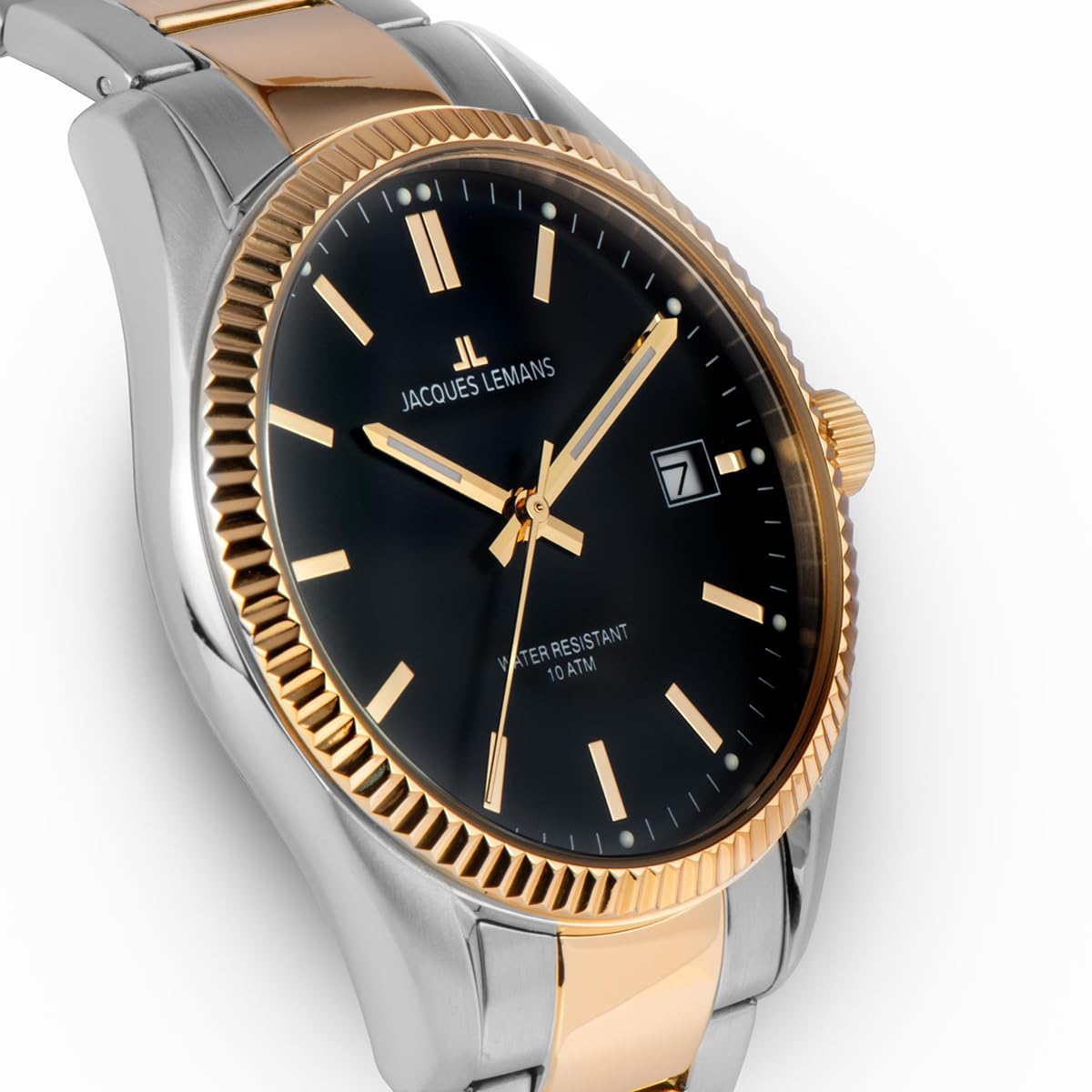 JACQUES LEMANS Herren-Uhren Analog Quarz
