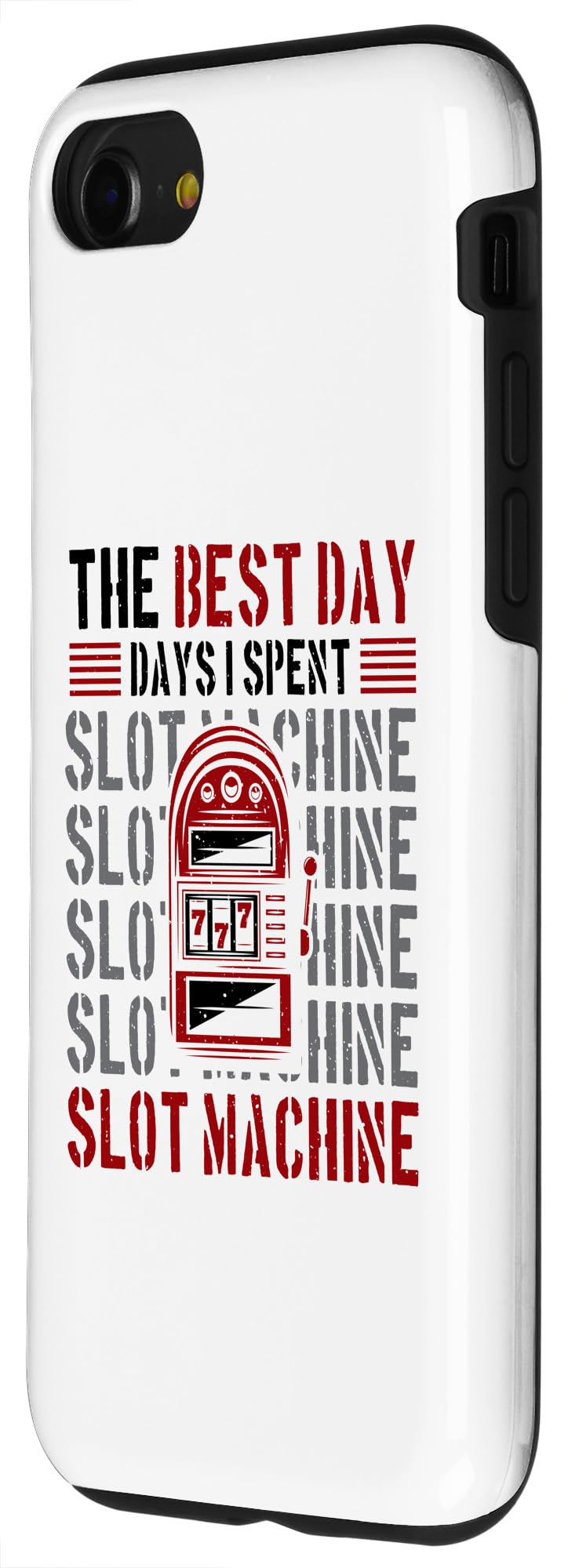 Mens Casino Costume - The Best Day Slot Machine Case for iPhone SE (2020) / 7 / 8 - Image 2
