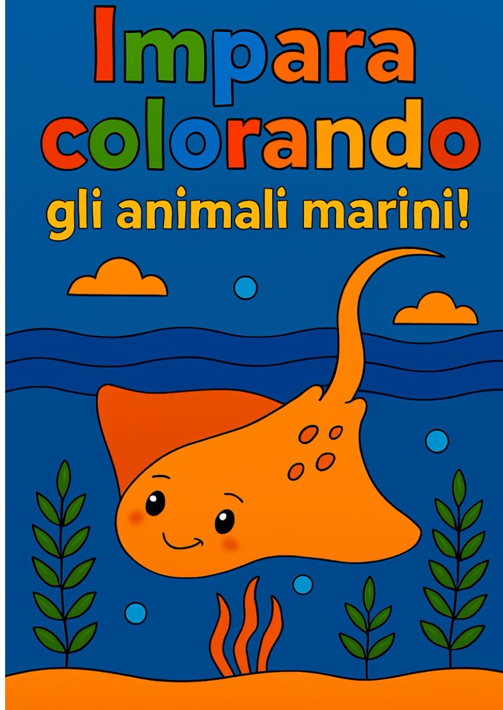 Impara colorando gli animali marini!