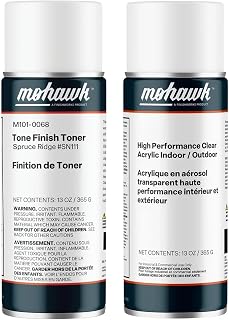 Mohawk Wood Repair Bundle, Stain & Seal Aerosol Duo, Spruce Ridge #Sn111, 2 Piece