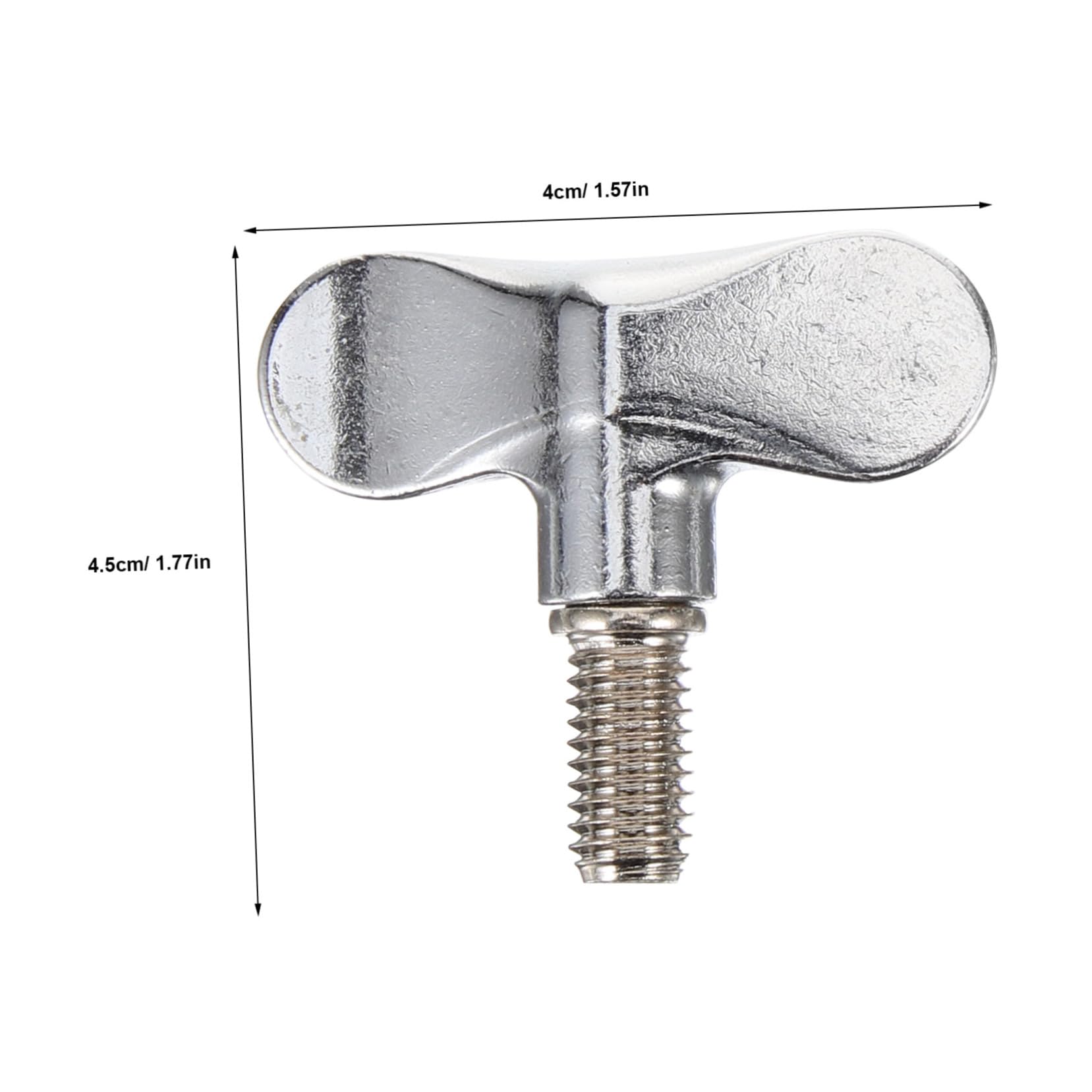 NULYLU Percussion Cymbal Nuts 2pcs Drum Set Cymbal Stand Wing Screw Repairing Tool