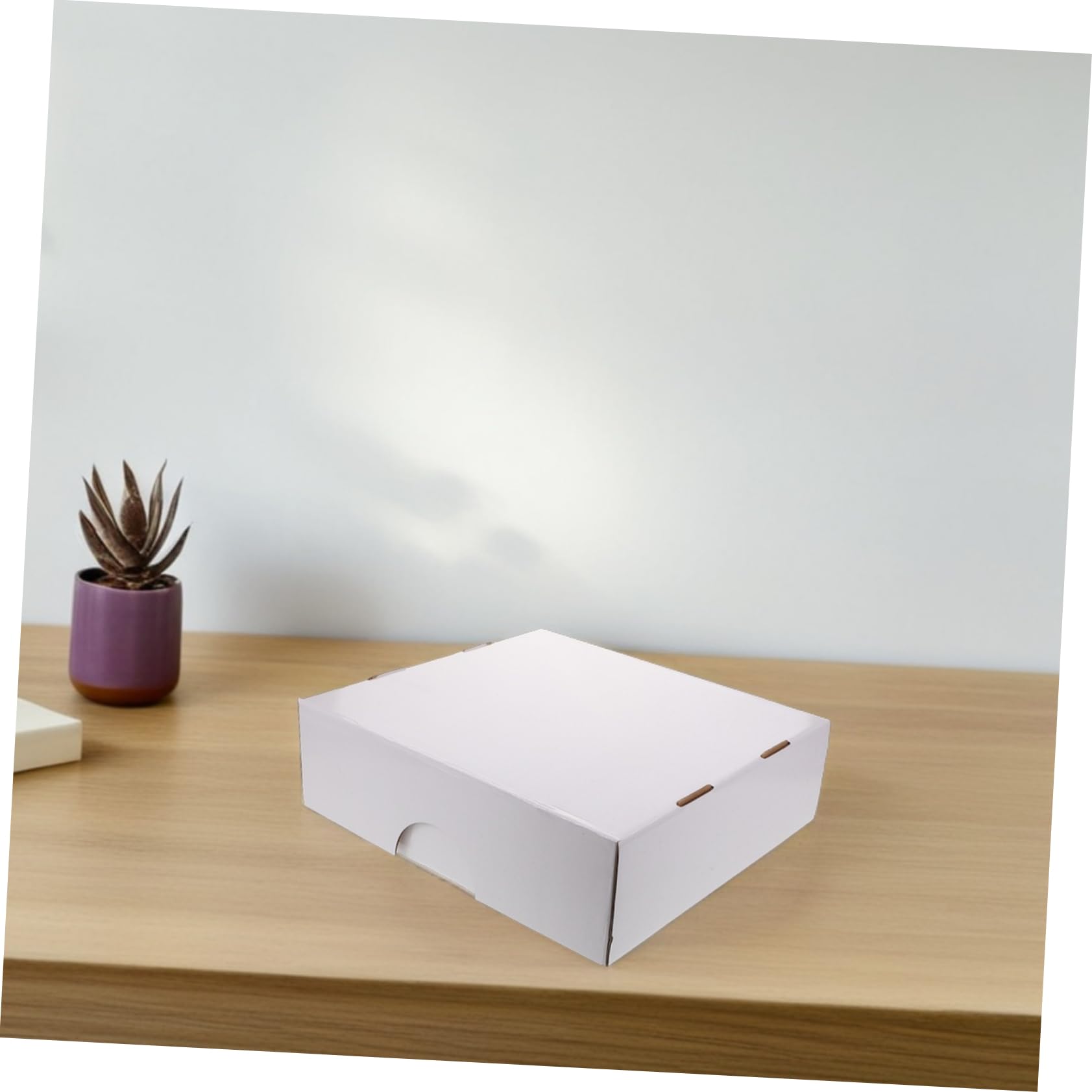 Toyvian Scatola Portacarte Collezionabili Pieghevole in Carta Bianco, Card Box con Divisori e Scomparti Multipli, per Organizzare Carte da Gioco, Salvaspazio