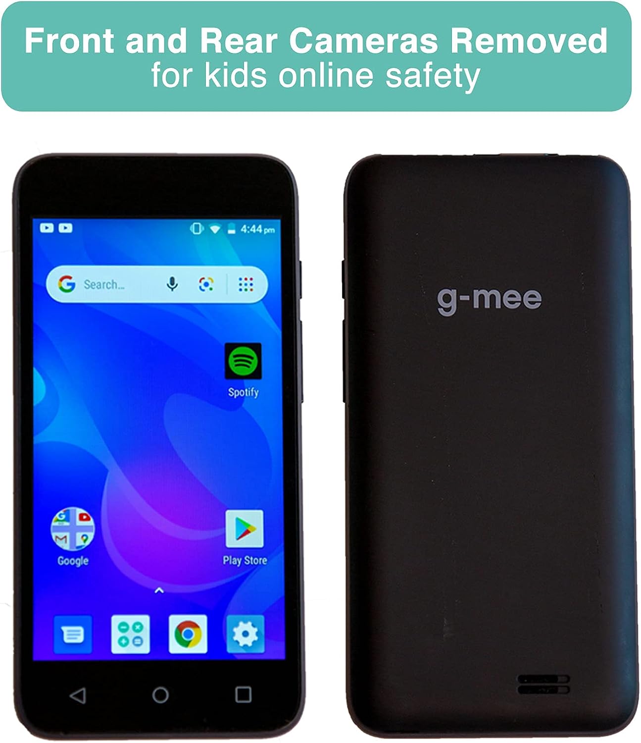 G-Mee+(Plus) Play-Android Smart Device (not a Cellphone) for Kids-Mp3 Player, Spotify Music Player & More-with Bluetooth and WiFi-Kids Safe for Ages 6 + w/Built-in Parental Controls