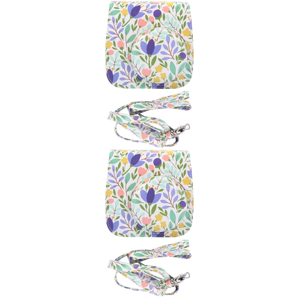 Gadpiparty Borsa Tote Da Viaggio In Pelle Pu Per Fotocamera Istantanea Da 2 Pezzi