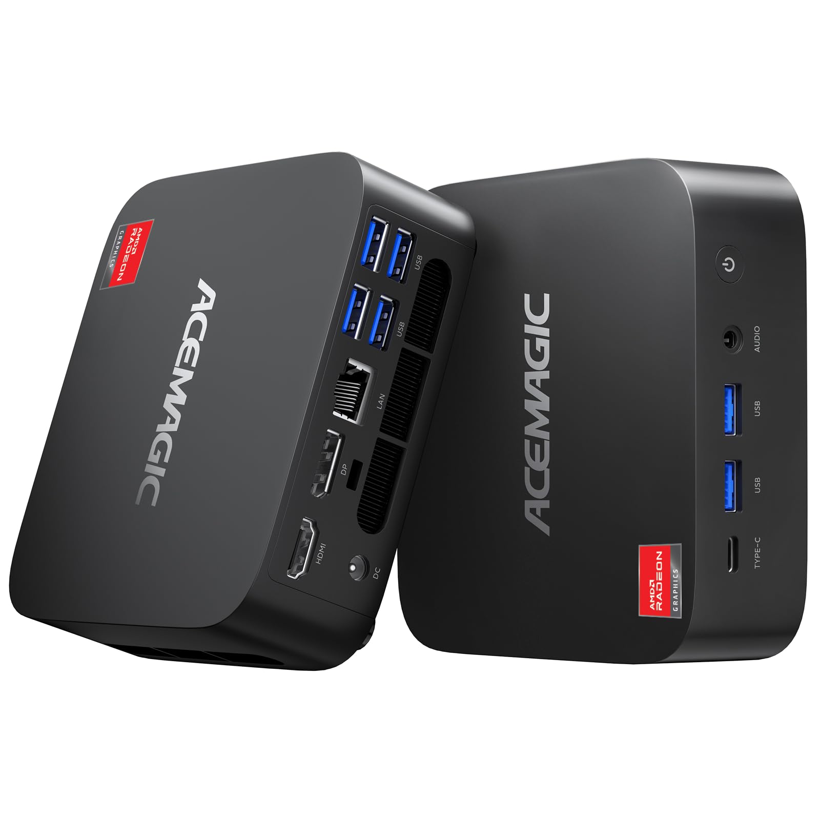 ミニPC ACEMAGIC Mini PC ACEMAGIC Prebuilt S1 Mini PC, Small Desktop System with DIY LCD ミニPC
