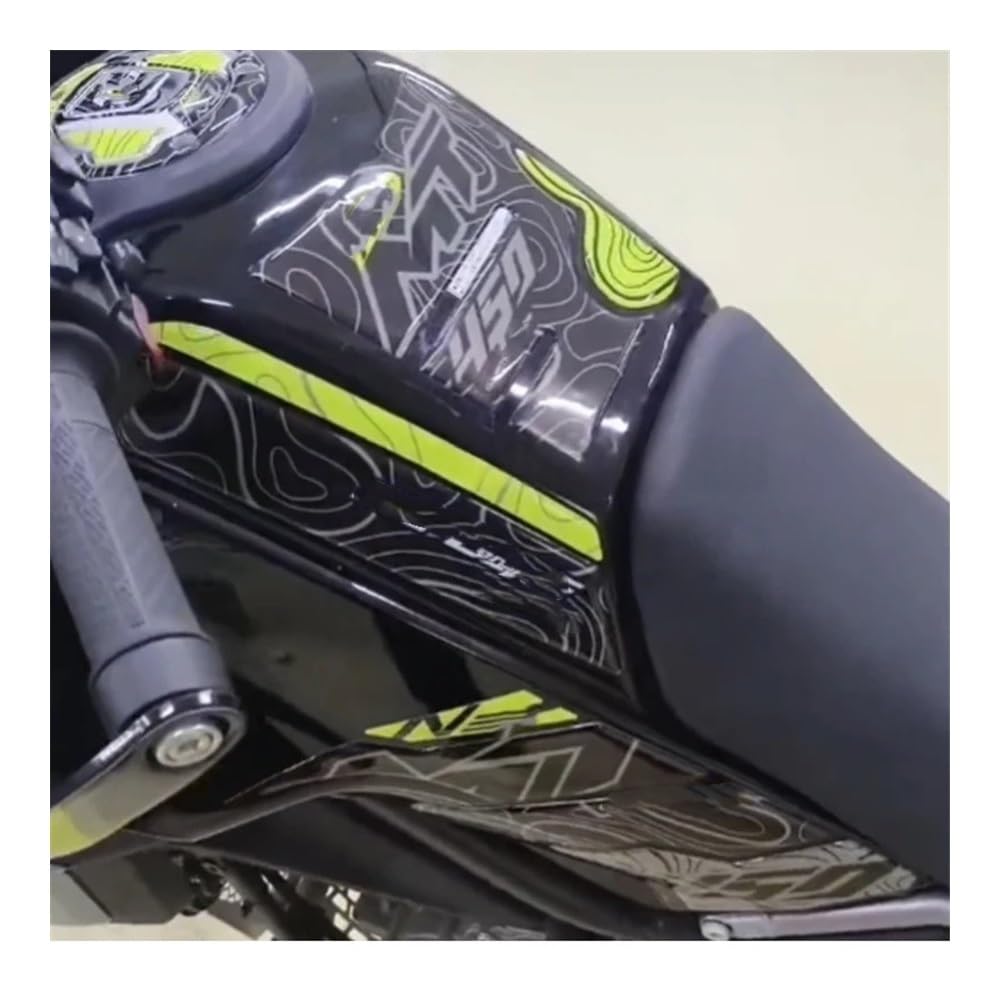 Protector De Depósito para Motocicleta para 450MT (Incluye Pegatinas, Y Protectores para Carenado). Incluye Deflector Viento Protector Deposito Moto