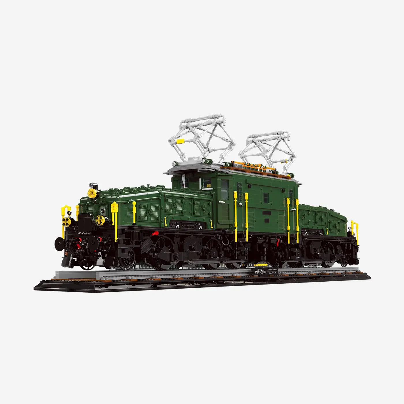 BlueBrixx Locomotiva a coccodrillo svizzero, 9225 mattoncini da costruzione