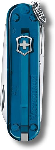 Miniatura 6 de Victorinox Navaja de bolsillo con diseño de camuflaje azul marino, 2.283in, 7 herramientas
