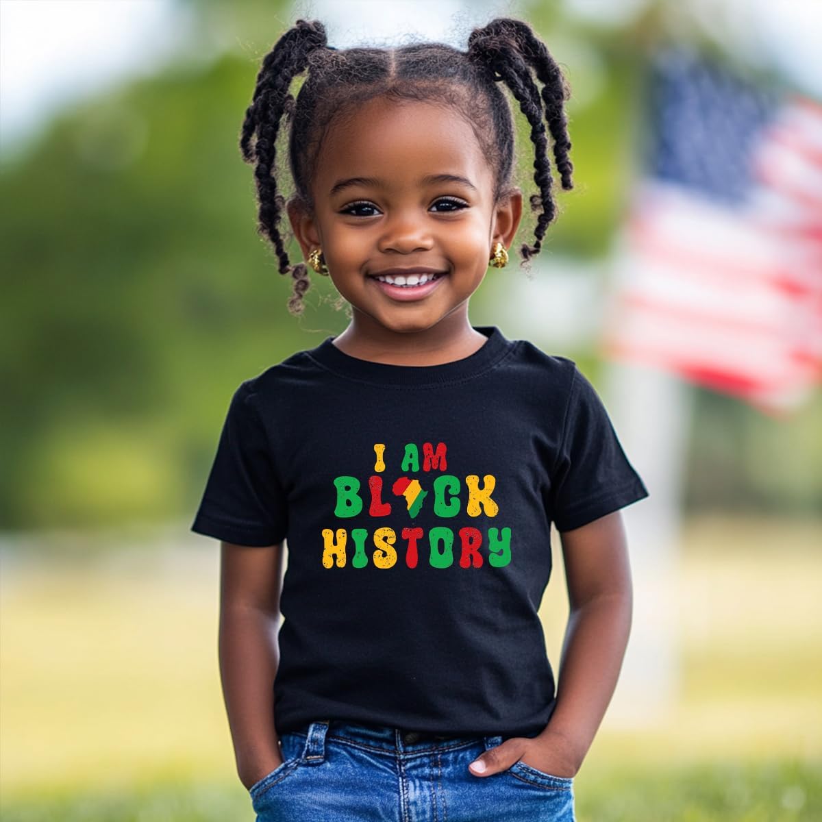 Boys Girls Juneteenth Shirt Freedom 1865 Tshirt Cotton Short Sleeve Tees 2-12 Years