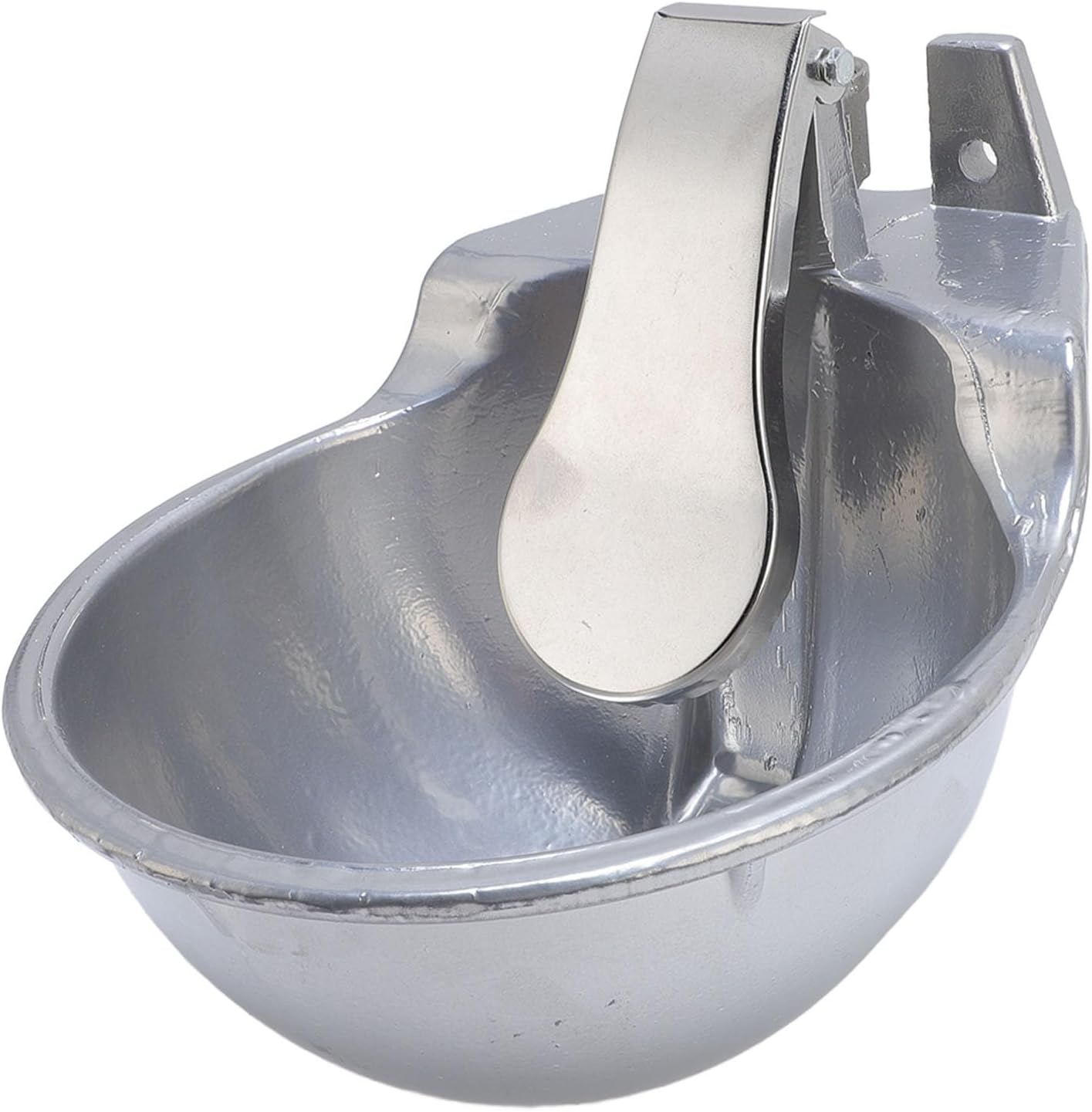 Automatic Livestock Waterer Bowl, Stainless Steel Water Feeder Drinking Trough Horse Water Dispenser Multipurpose Livestock Drinking Bowl for Cattle, Dogs, Pigs, Sheep