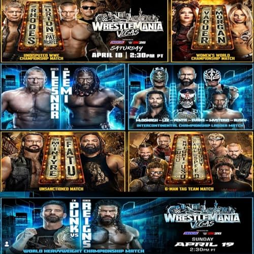 WWE WrestleMania 42 Part 1: John Cena, Cody Rhodes, Roman Reigns, CM Punk, Seth Rollins, Randy Orton