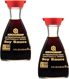 Soy Sauce - Pack of 2 - Use on a Variety of Foods - Stock Up and Have Plenty to go Around - no Preservatives Added - Traditionally Brewed
