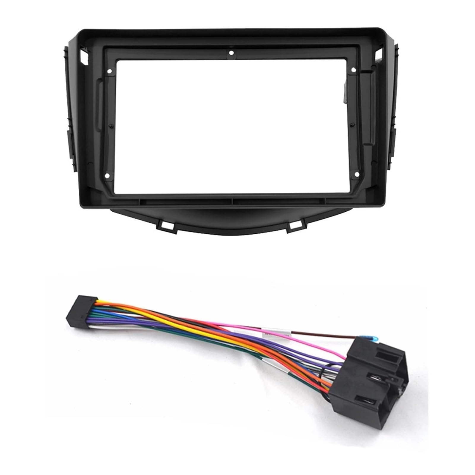 Fit For LIFAN X60 2011-2019 velocímetro del Coche Visualización en Pantalla | Dashboard Installation Trim Refitting Kit Frame Surround CD DVD GPS Bezel Frame 9 Inch