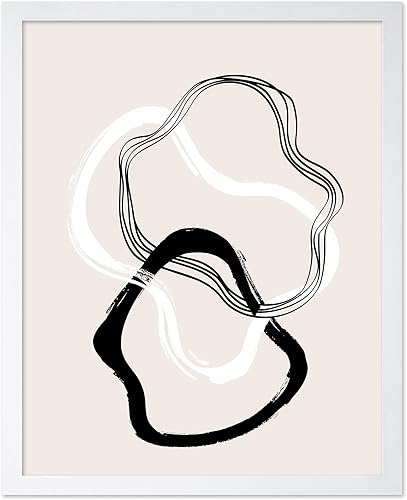 Miniatura 56 de Monem Art - Póster de líneas suaves, impresión de arco abstracto, arte de textura, arte abstracto, arte moderno de mediados de siglo, arte estético,