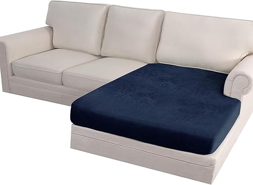 Vista 88 de Fundas de cojín para sofá, con aspecto de cuero, 3 piezas, juegos de fundas elásticas para asientos de sofá para sala de estar, fundas de cojín