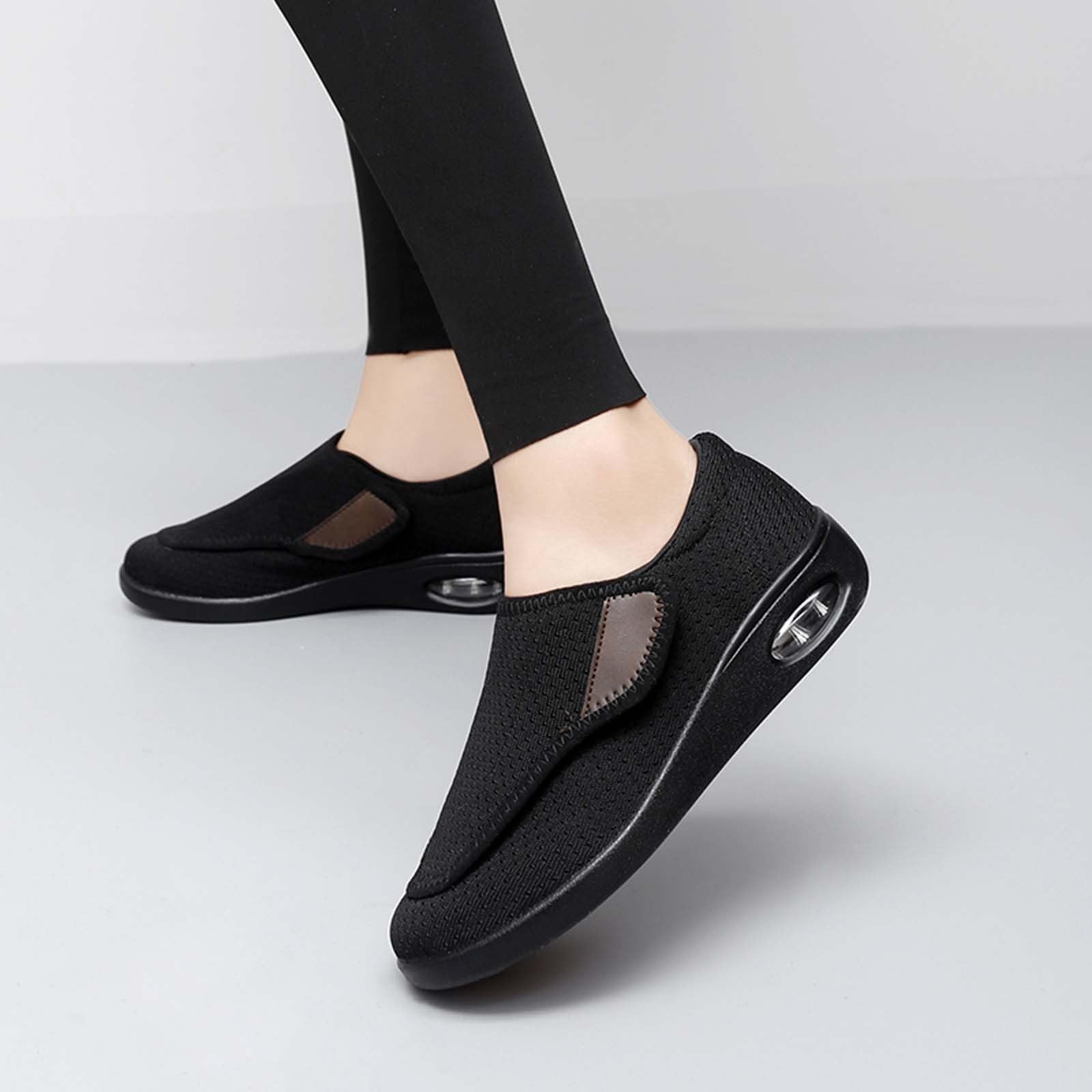 Sneakers Leggere E Traspiranti in Mesh Ammortizzate per Comode Scarpe da Passeggio Quotidiane con Suola Morbida E Soletta Imbottita