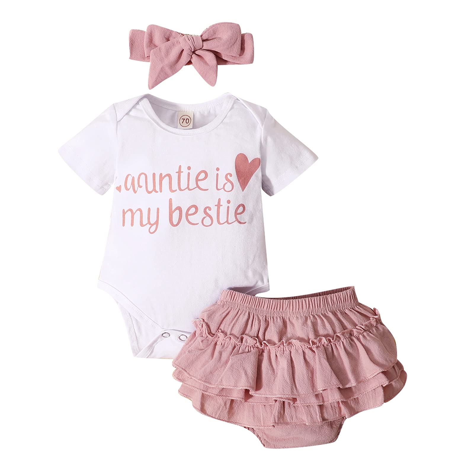 Baby Girl Clothes Stuff Newborn Infant Summer Cute Outfit 0-24 Months