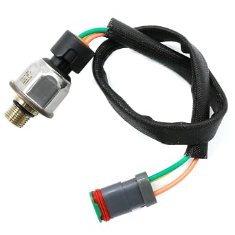 2244536 Pressure Sensor, Fuel Injection Pressure Sensor Replacement for Caterpillar On Highway Engines C7 C9, Replaces 224-4536