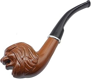 Handmade Wooden Smoking Pipe Tobacco Pipe Tobacco Pipe Prop Perfect Beginner Pipe Straight Tobacco Smooth Bent