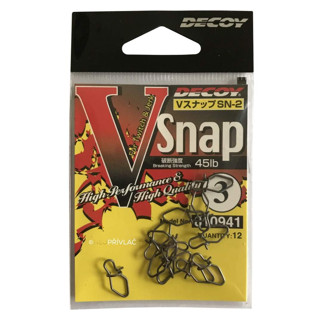 Decoy SN-2 V Snap High Performance Size 1 (0927), Article de Peche