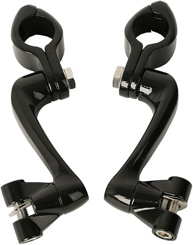 Miniatura 7 de TCMT Protector de motor de 1.25 pulgadas, soporte macho para estribera de carretera, apto para Harley Touring Road King Street Glide Road Glide