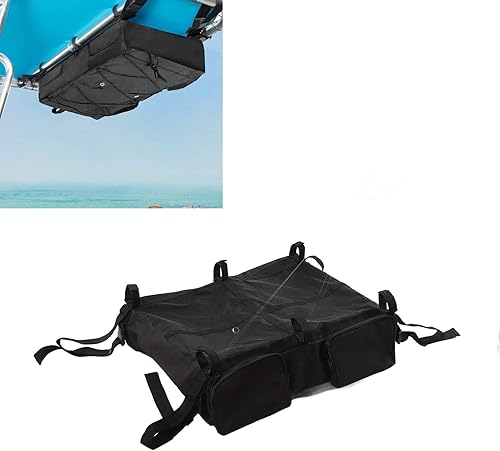 Miniatura 4 de SPYMINNPOO Bolsa de almacenamiento con parte superior en T, tela Oxford 600D, bolsa de almacenamiento para botes salvavidas con 4 bolsillos para la