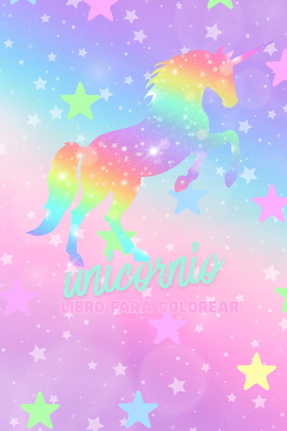 unicornio: libro para colorear