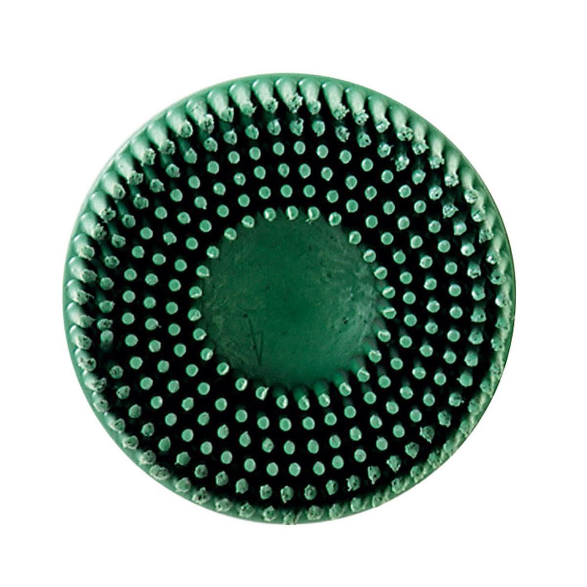 3m 07524 2 Scotch-brite Roloc Bristle Discs 50 Grit Coarse Green
