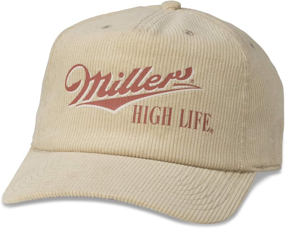AMERICAN NEEDLE Miller High Life Beer Unisex Adjustable Snapback Baseball Hat