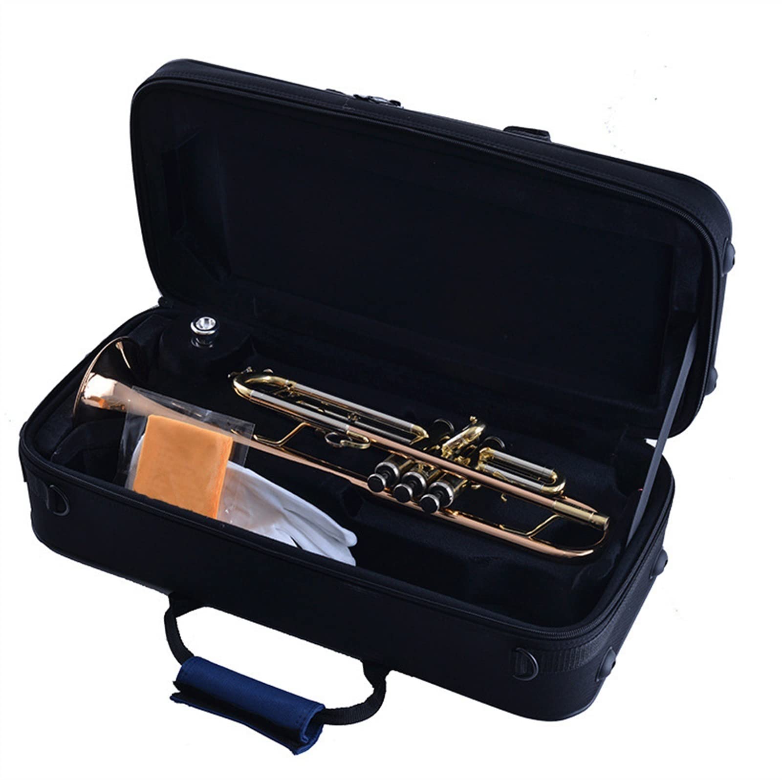 TSTS Tromba Standard B-Tuned Strumento in Ottone Corpo in Ottone Fosforoso Test di Livello per Principianti Che Suona Studenti Adulti Tromba Studente