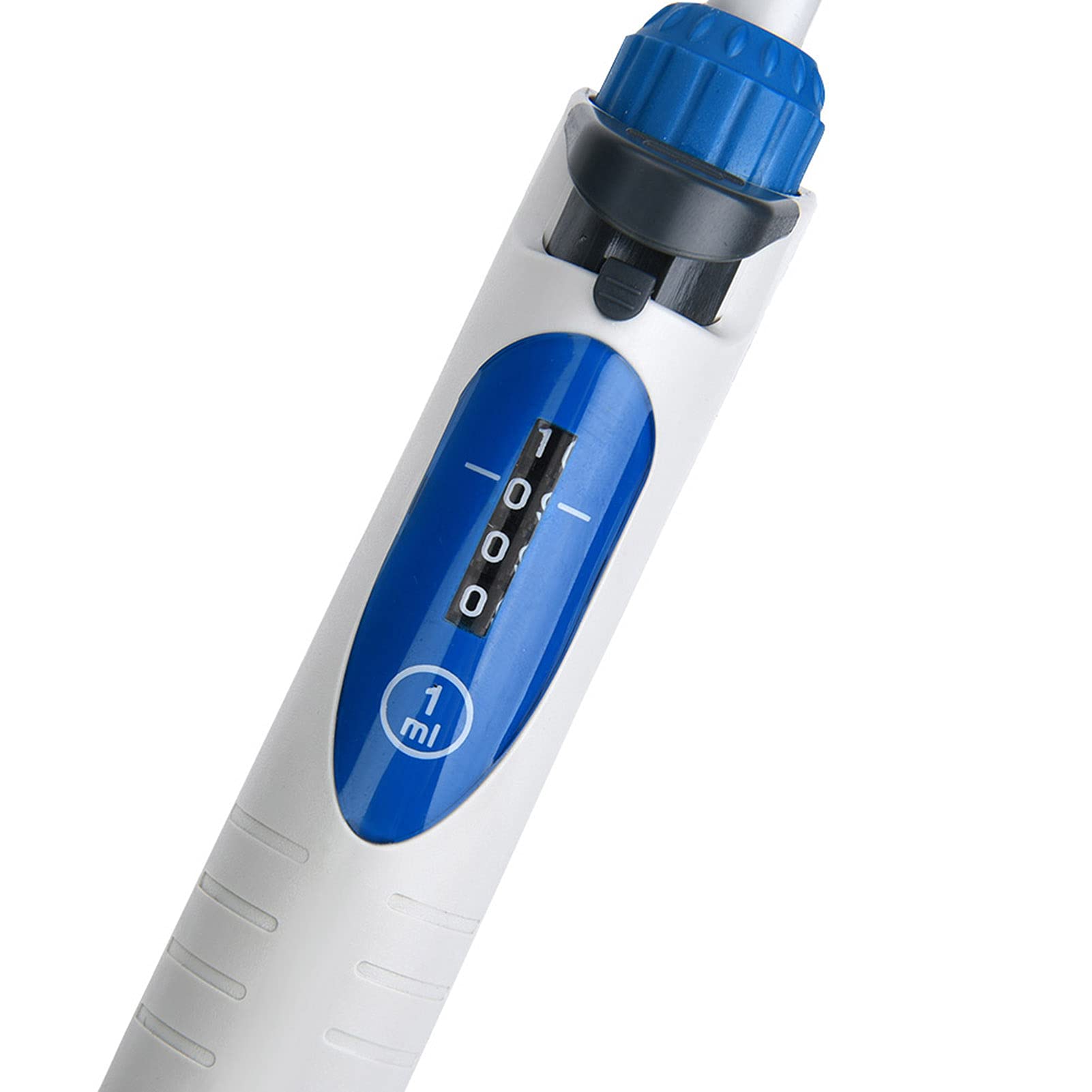 Pipette mit Volumenbereich von 100 bis 1000 Mikrolitern – manuell einstellbare Einkanal-Mikropipette A1000 für den Flüssigkeitstransfer im Labor – Digitalanzeige und