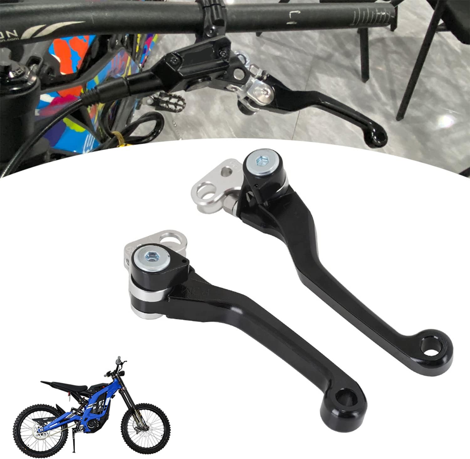 JFG Racing Sur Ron Brake Levers,Dirt Bike Adjustable Brake