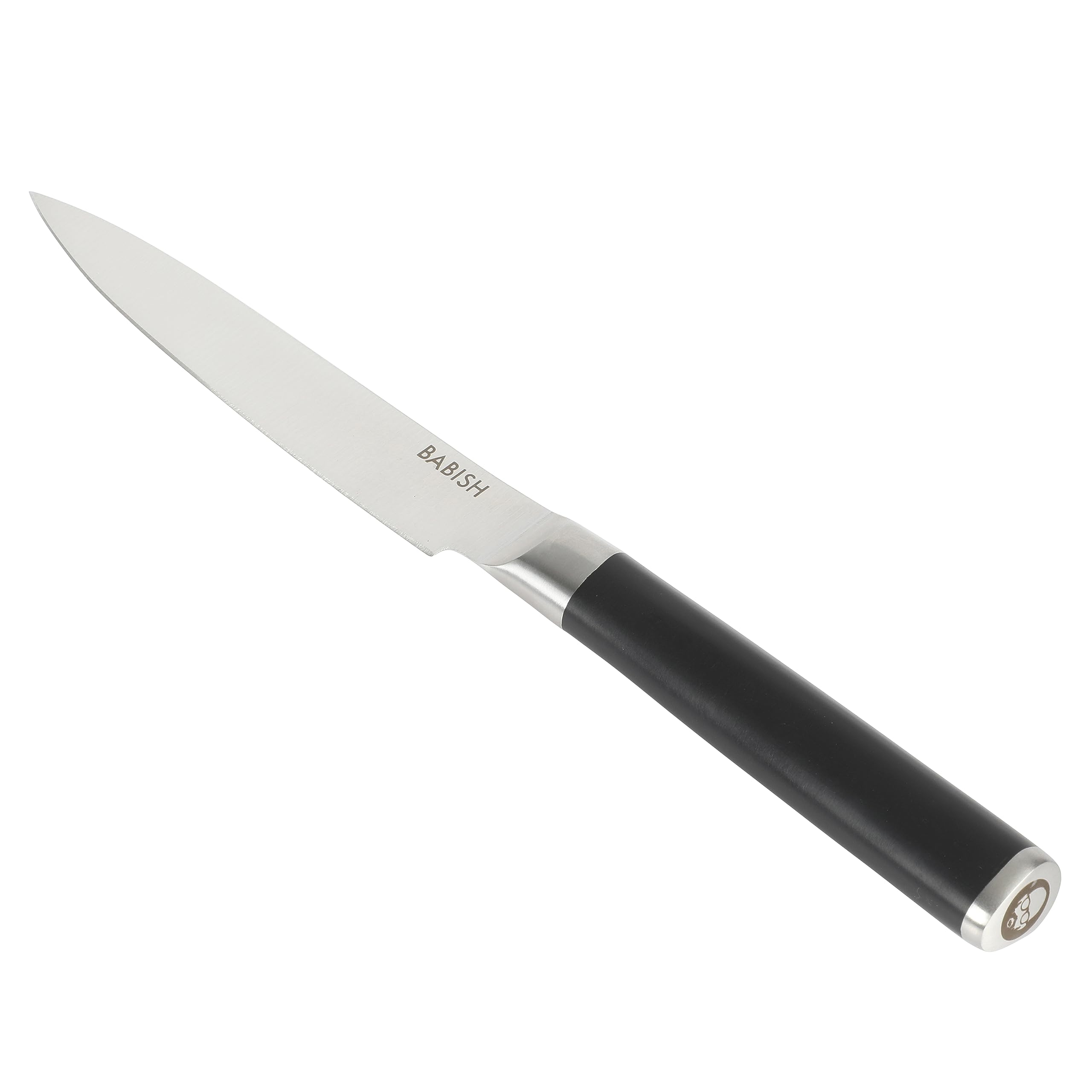 babish high-carbon 14116 german steel 5 inch full tang forged utility kitchen knife