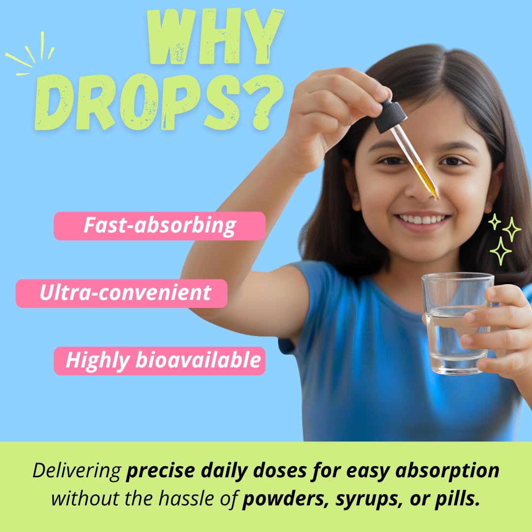 Brainify Drops for Kids | 2-16 Years | 30ml (Pack of 2) | Brahmi + Shankhpushpi + Vacha | 7 Time-Tested Herbs Formulation | No Added Sugar & Preservatives (Pack of 2) — Amazon image 6