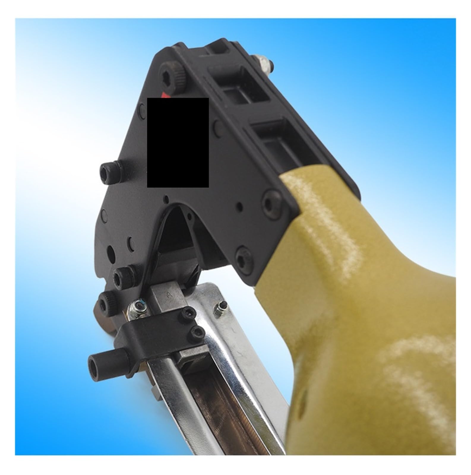 Pistolet do gwoździ, Pneumatic Nail Gun Clinch Clip Guns Spring Mattress Sofa M66 Stapler Clinching Tool For Cage Fixing