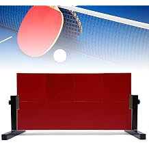 Ping Pong Sparring Return Board, Adjustable Angle & Height, Solid Wood & Galvanised Steel Practice Board For Indoor Training Equipment