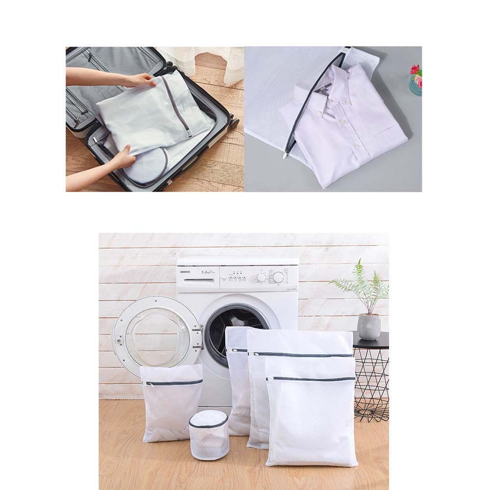 1 pc Sacs à Linge, Filet à Linge, Sac à Lavage du Linge à Mailles, Sac
