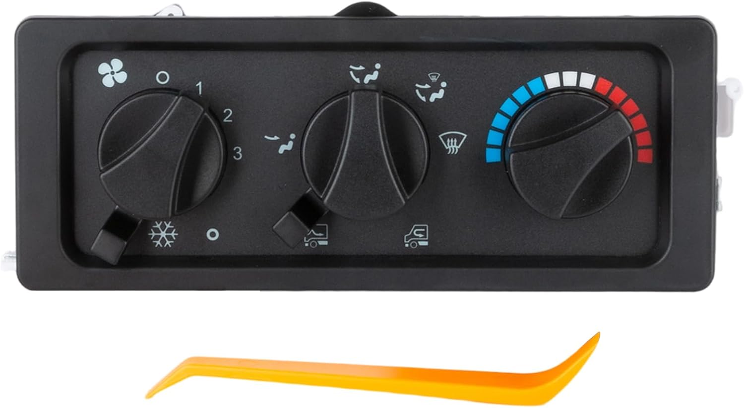 8520046000.02 HVAC Climate Control Module, AC Air Conditioning Control Switch Temperature Control Panel Compatible with FREIGHTLINER FL60 FL70 C840 Replace 807-0010-002 8520046000.02 680.830.0
