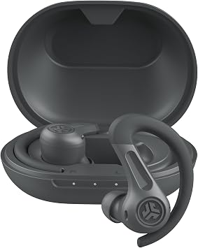 JLab JBuds Air Sport ANC 4 Noise Cancelling Earbuds - Bluetooth, Graphite