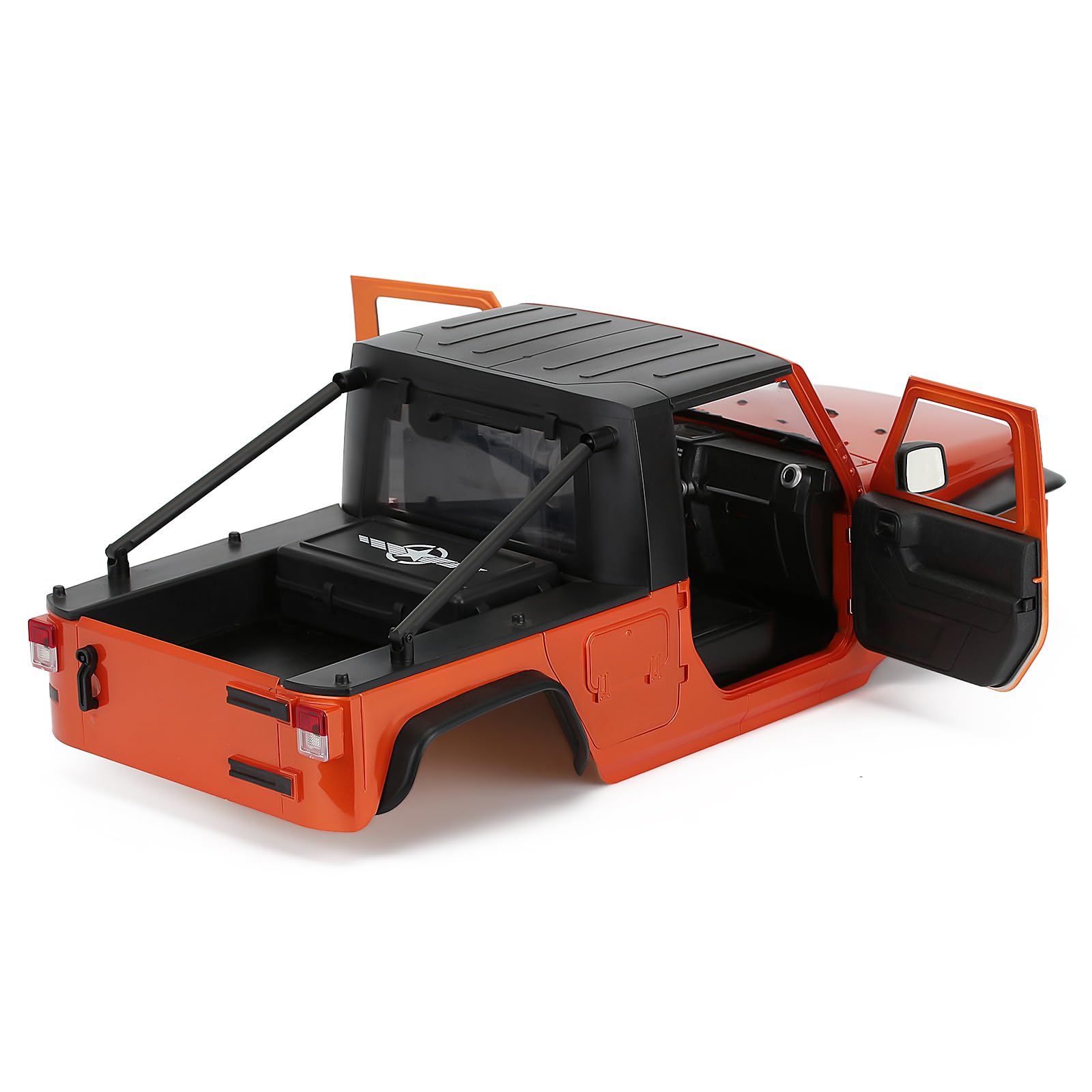 INJORA RC Car Pickup Body Shell 12.3in 313mm Wheelbase Unassembled