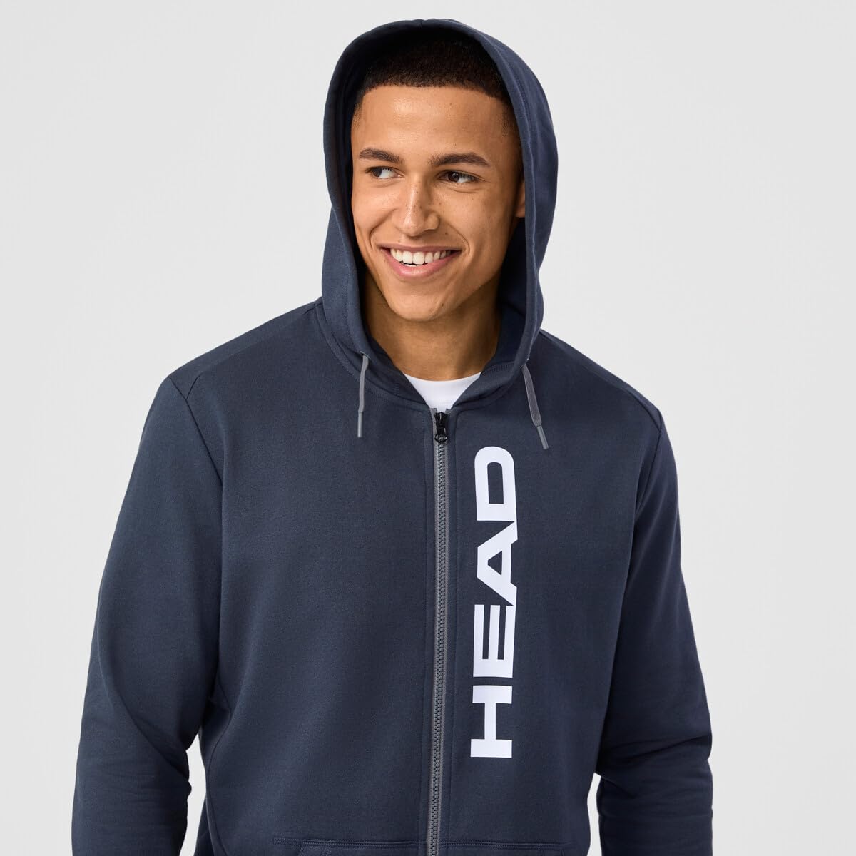 HEAD Club Original Hoodie Fz Men Sweat-Shirt à Capuche Homme (Lot de 1)