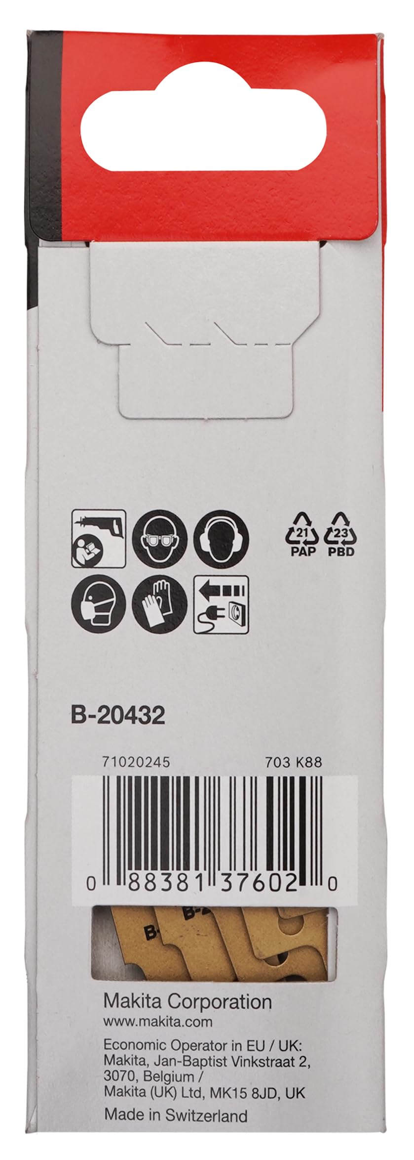 Makita Reciproblatt BIM 100/6Z, B-20432 – Ansicht 3