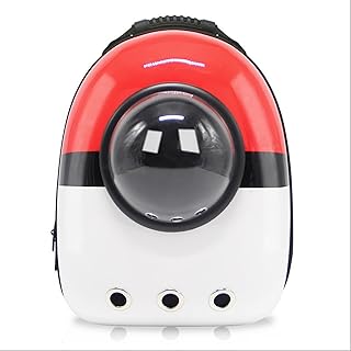 M-K WRLD ペットバッグ ベット用キャリーバッグ ペットカバン ベット用リュックサック 宇宙船カプセル型 リュック型 猫バッグ 猫カバン キャットバッグ 猫用バッグ 猫用リュック 犬用バッグ 犬用リュック お出かけ用品 アウトドア 散歩 ...