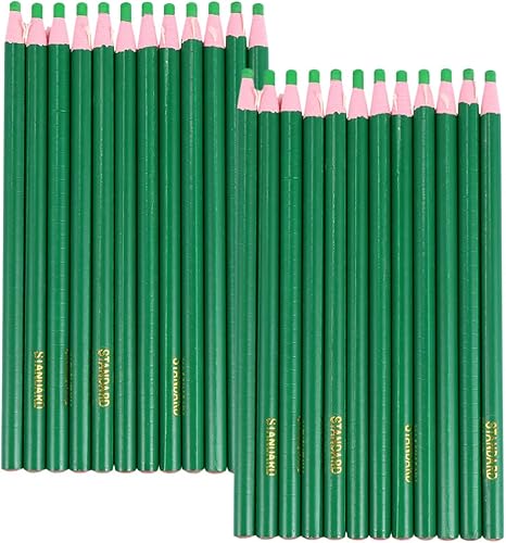 Gadpiparty Bolígrafos de crayón despegables, 24 unidades, rotuladores de porcelana, lápices de cera de grasa, lápices de marcado, lápices de marcado