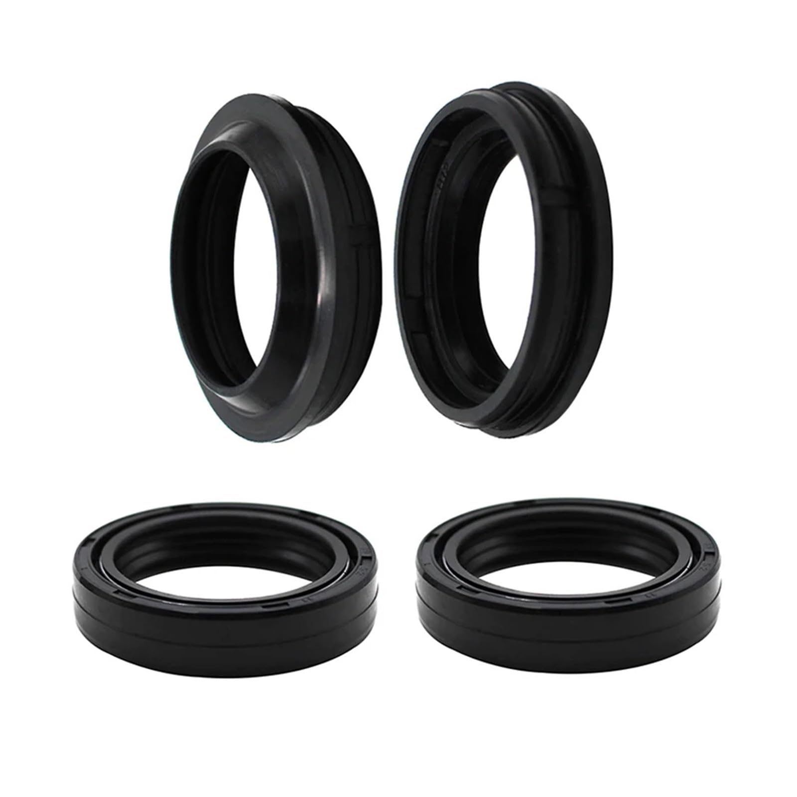 36x48x11 / 36 48 11 Convient aux pièces de Moto Joint d'huile d'amortisseur de Fourche Avant XT225 86-06 XT250 1984 XT350 85-98 XT500 76-88(Oil and Dust Seal)