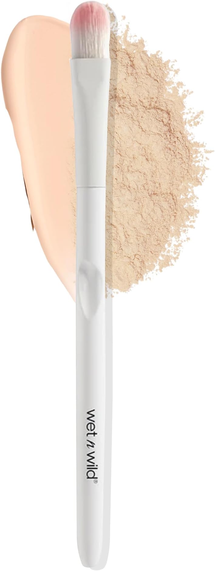 wet n wild Concealer Brush, Under Eye & Brow Blending for Large Max Coverage, Ergonomic Handle for Comfortable Precision Control , Cruelty-Free & Vegan