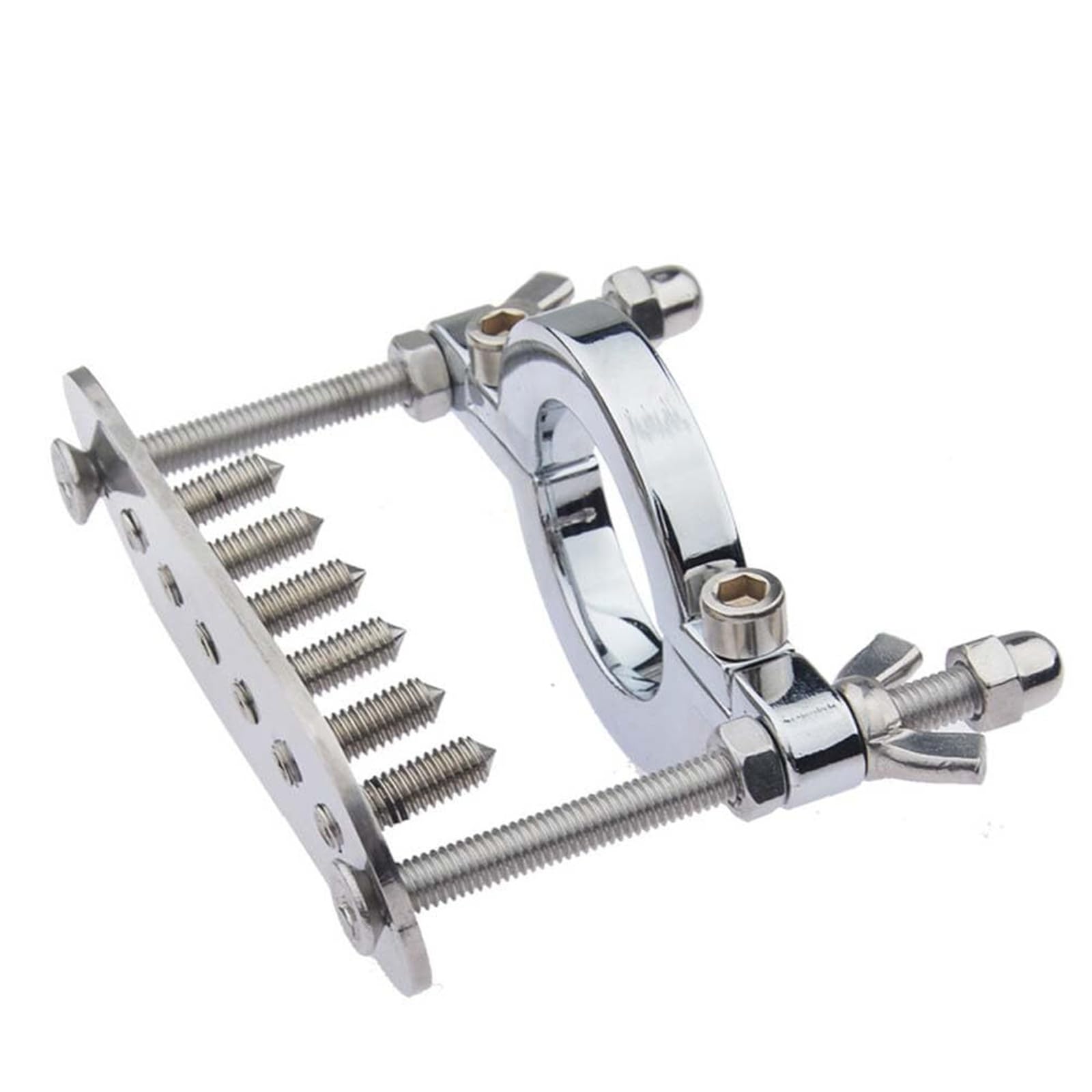 Spremi Testicoli In Acciaio Inossidabile Clip Scrotale Barella Palla Erotica CBT Anello Testicolo Schiavo SM Bondage Sesso Fetish Giocattolo