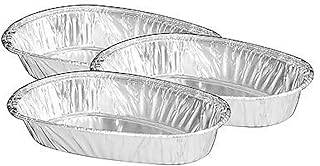 Handi-Foil Small Mini Baked Potato Shell 50/Pk - Disposable Aluminum Tins (pack of 50)