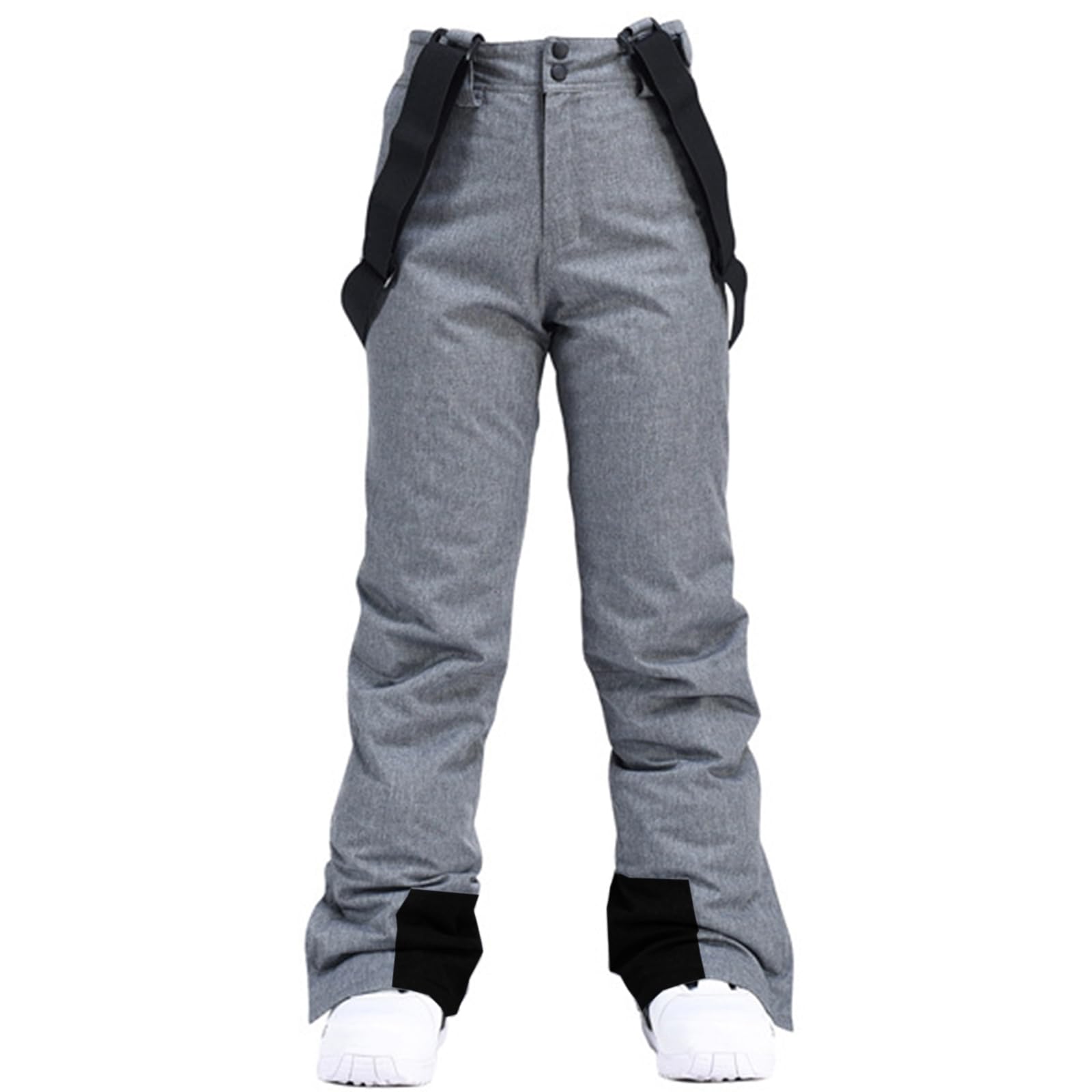 IQYU Skibroek voor dames, met bretels, outdoorbroek voor dames
